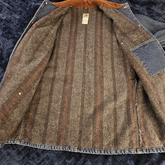 Carhartt vintage lined denim coat - Picture 3 of 3